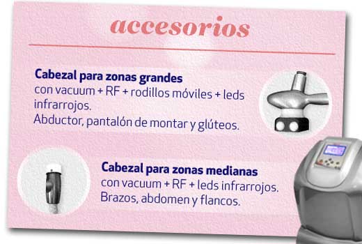 VELASLIM PLUS- ACCESORIOS