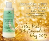 Leche Corporal Glitter con brillos dorados: la promo de Carthage para deslumbrar en estas Fiestas