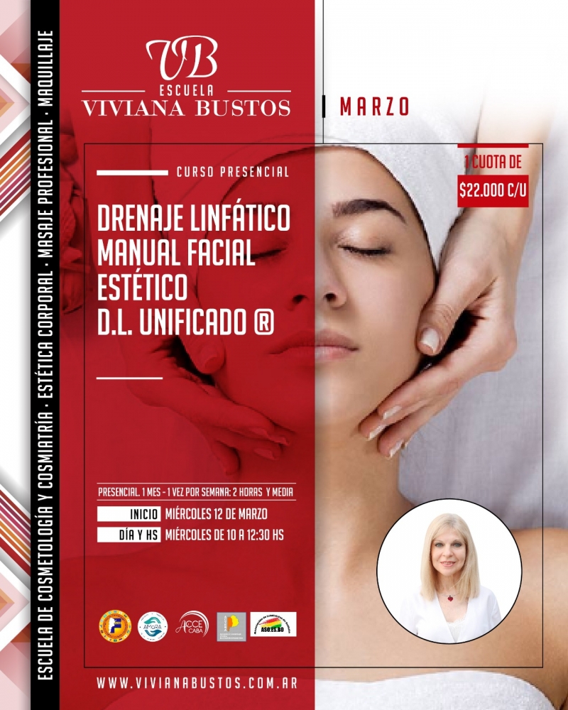 Curso > Drenaje linftico manual facial esttico